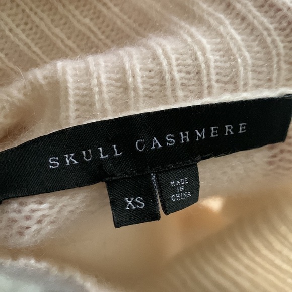 SKULL CASHMERE Cashmere Valeria Turtleneck Sweater xs - Picture 4 of 10